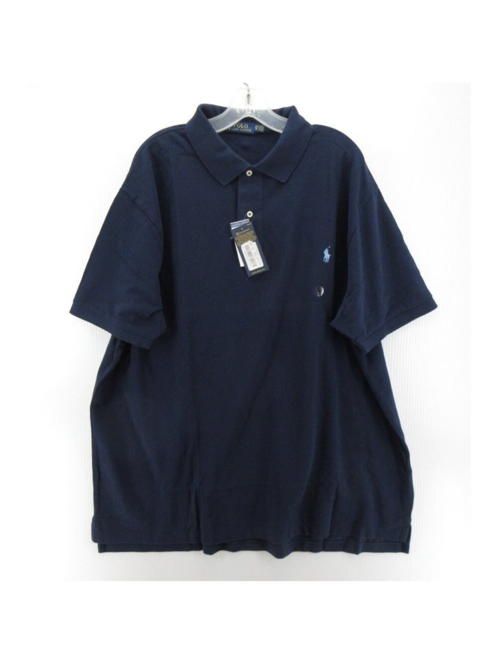 Polo Ralph Lauren Polo Shirt 2XB Big Navy Pullover Preppy Pony Logo
